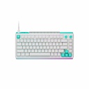 Logitech G512 X 75 DUAL SWAP, Hot-Swappable TMR Analog / Mechanical Gaming Keyboard, 8K Polling Rate, Custom Actuation 0.1 - 4.0 mm, RAPID TRIGGER, LIGHTSYNC RGB, Wired, PC, Mac, White Tactile