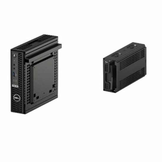 Dell CPU Mount for Thin Client, Monitor, Power Adapter - Black