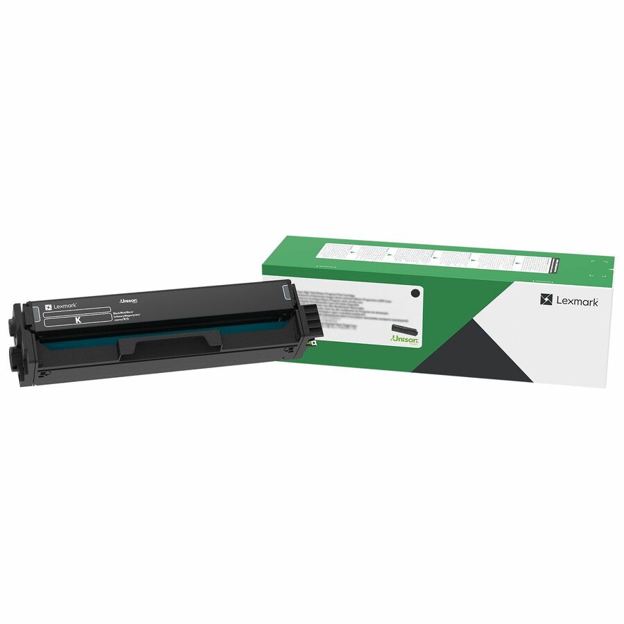 Lexmark Original Laser Toner Cartridge - Black - 1 Each