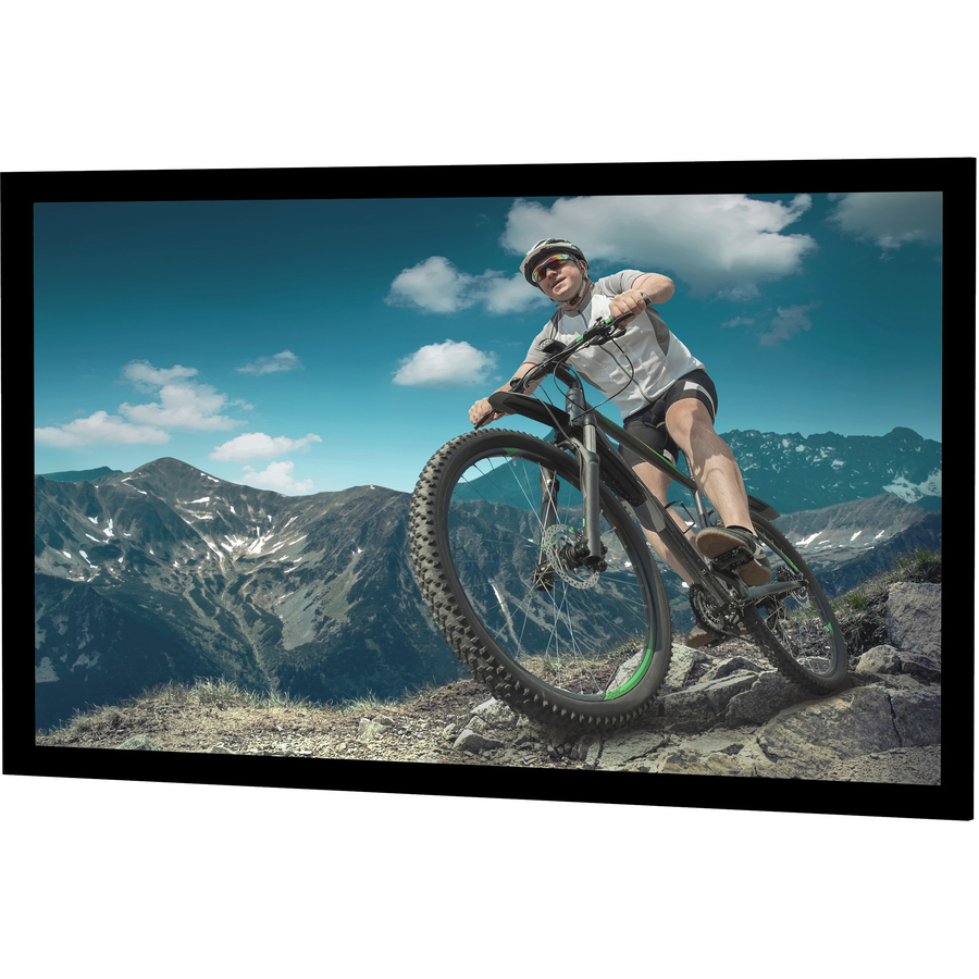 Da-Lite Cinema Contour Series Projection Screen - Fixed Frame Screen with 3in Wide Beveled Frame - 119in Screen