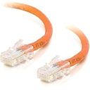 C2G-7ft Cat5e Non-Booted Crossover Unshielded (UTP) Network Patch Cable - Orange