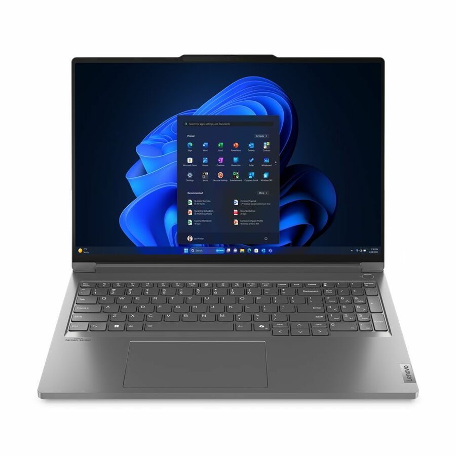 Lenovo ThinkBook 16p G5 IRX 21N5000KUS 16" Notebook - WQXGA - 60 Hz - Intel Core i5 14th Gen i5-14500HX - 16 GB - 512 GB SSD - English (US) Keyboard - Storm Gray