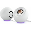 Creative Pebble SE 2.0 Speaker System - 4.40 W RMS - White