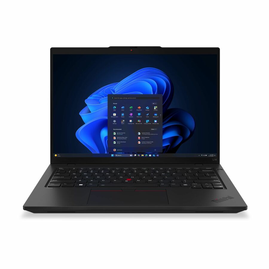 Lenovo ThinkPad L14 Gen 6 21S6002YUS 14" Notebook - WUXGA - 60 Hz - Intel Core Ultra 5 225U - 16 GB - 512 GB SSD - English Keyboard - Black