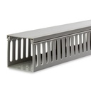 StarTech 3x3in Open Slot Wiring Cable Raceway Duct, Server Rack Cable Management, PVC Cable Cover, Cord Hider / Organizer, TAA