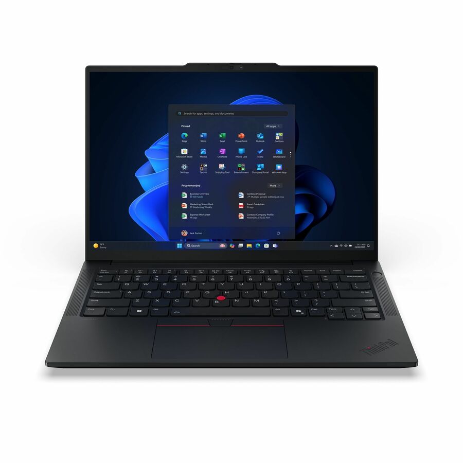 Lenovo ThinkPad E14 Gen 7 21SX003DUS 14" Notebook - WUXGA - 60 Hz - Intel Core Ultra 5 225U - 16 GB - 256 GB SSD - English Keyboard - Black