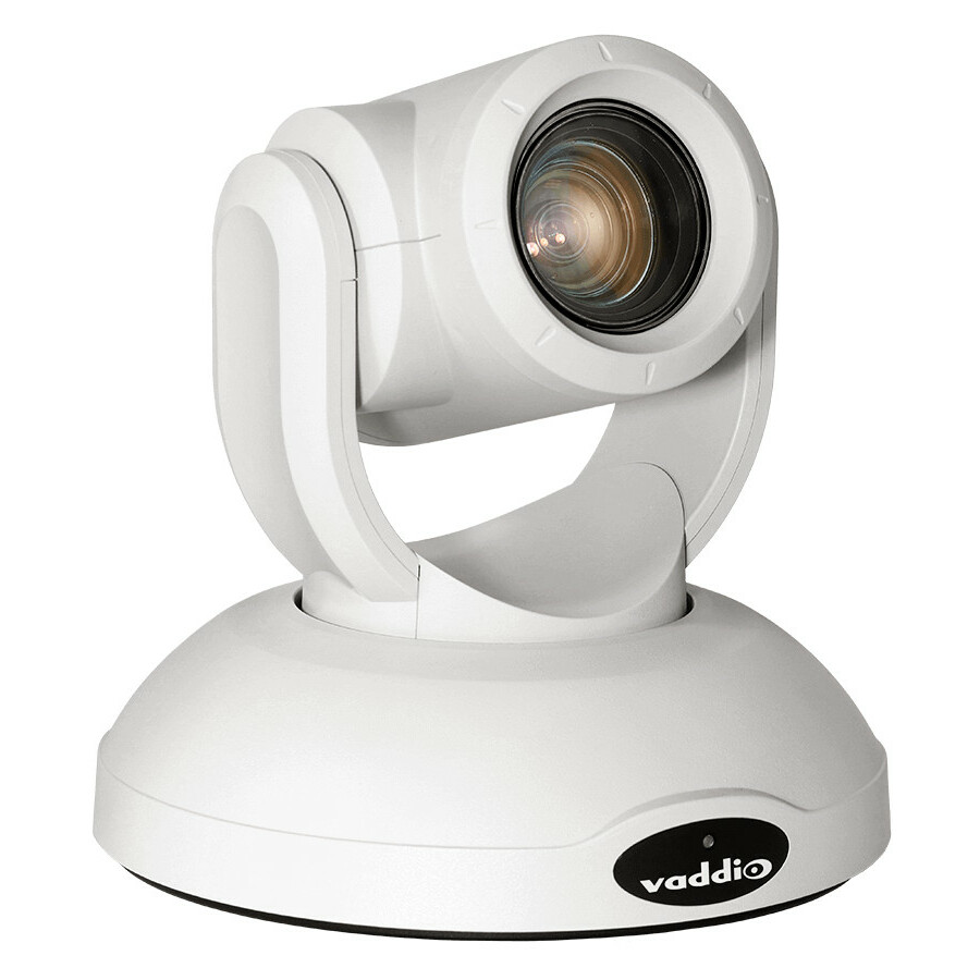 Vaddio RoboSHOT 20 UHD OneLINK Bridge Video Conferencing System - For Conference Camera - White