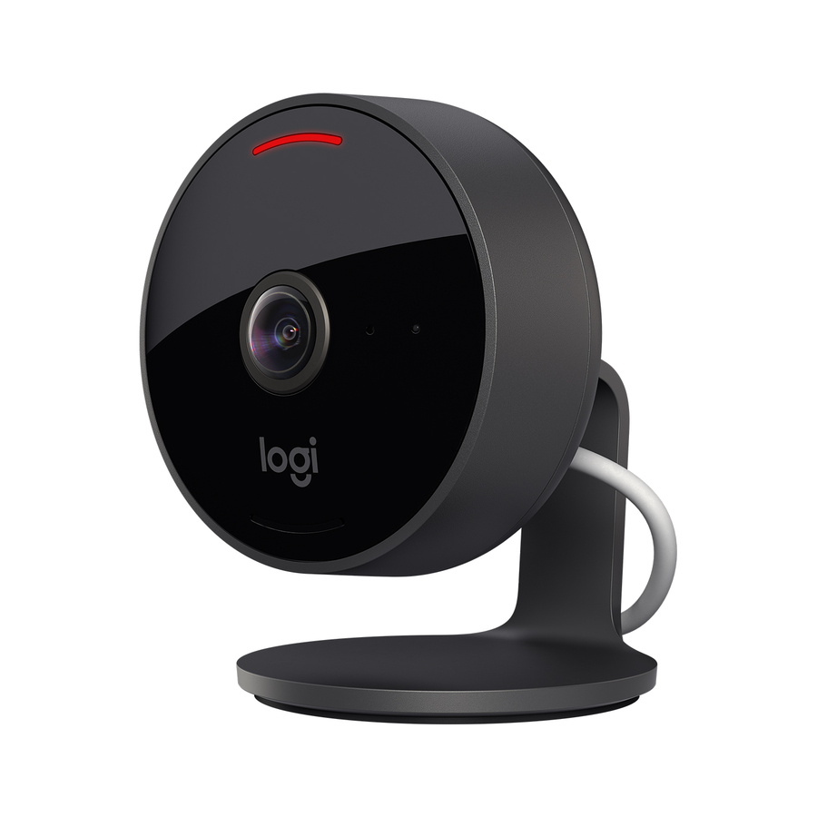 Logitech Circle View Weatherproof Wired Home Security Camera with Logitech TrueView and Apple HomeKit Secure Video