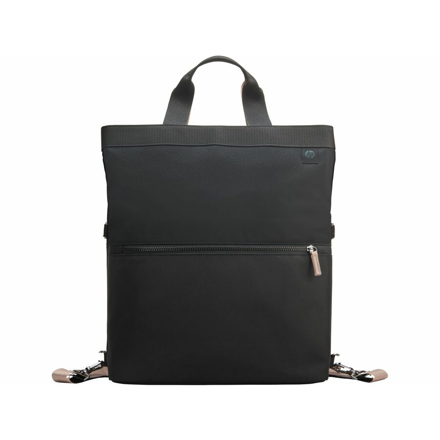 HP Carrying Case (Backpack/Tote) for 14" to 14.1" Notebook - Black, Taupe