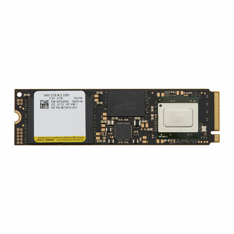 HP 2 TB Solid State Drive - M.2 2280 Internal - PCI Express NVMe (PCI Express NVMe 4.0 x4)