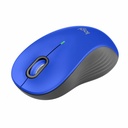 Logitech Signature M550 L Full Size Wireless Mouse - For Large Sized Hands, 2-Year Battery, Silent Clicks, Bluetooth, Blue
