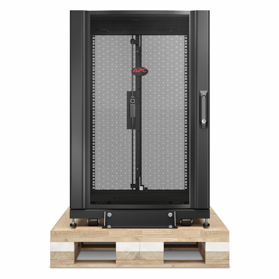 APC NetShelter SX, Server Rack Enclosure, 18U, Shock Packaging, Black, 925H x 600W x 900D mm [TAA]