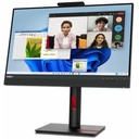 Lenovo ThinkCentre TIO24 Gen5 24" Class Webcam Full HD LED Monitor - 16:9 - Black