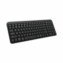 Logitech K250 Bluetooth Keyboard with Numpad, Easy Connectivity, Compact Wireless Keyboard made with Recycled Plastic, Spill-Resistant, comfortable Keys (Graphite)