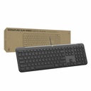 Logitech Signature Slim Wired K620 for Business, Full-Size Keyboard, USB-C Plug-and-Play, scissor keys, Graphite