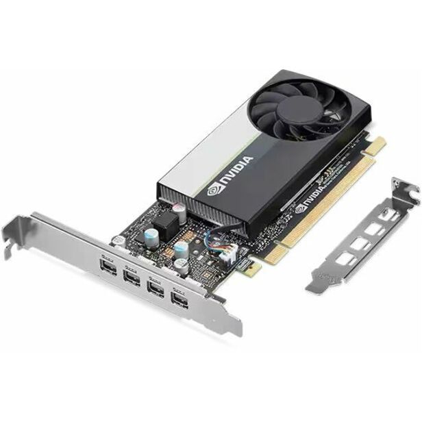Lenovo NVIDIA T400E Graphic Card - 4 GB GDDR6 - Low-profile