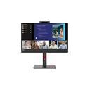 Lenovo ThinkVision T24v-30 24" Class Webcam Full HD LED Monitor - 16:9 - Raven Black