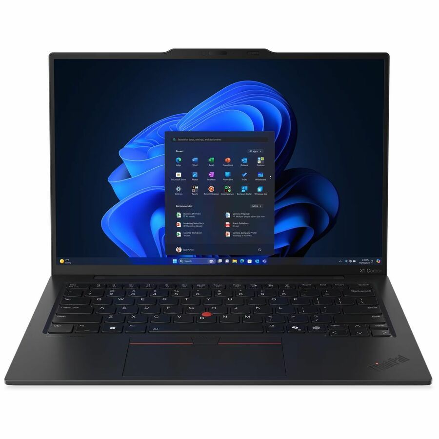 Lenovo ThinkPad X1 Carbon Gen 13 21NX005QUS 14" Ultrabook - WUXGA - 60 Hz - Intel Core Ultra 5 235U - Intel Evo Platform - 16 GB - 512 GB SSD - English Keyboard - Black Paint