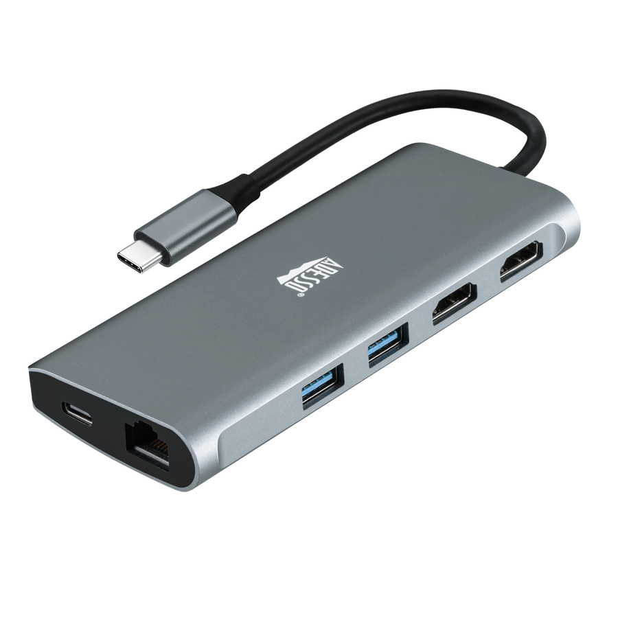 Adesso 9-in-1 USB-C Multi-Port Docking Station (TAA Compliant)