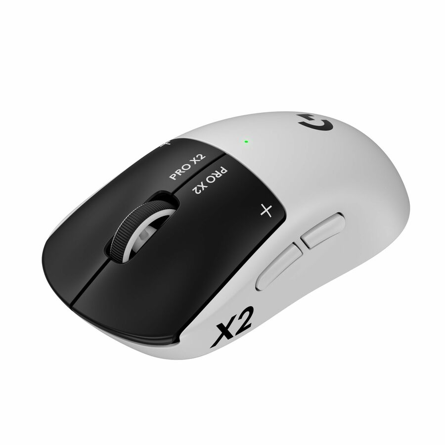 Logitech PRO X2 SUPERSTRIKE LIGHTSPEED Wireless Gaming Mouse, Ultra-Fast Performance, Customizable Click Haptics, USB-C charging