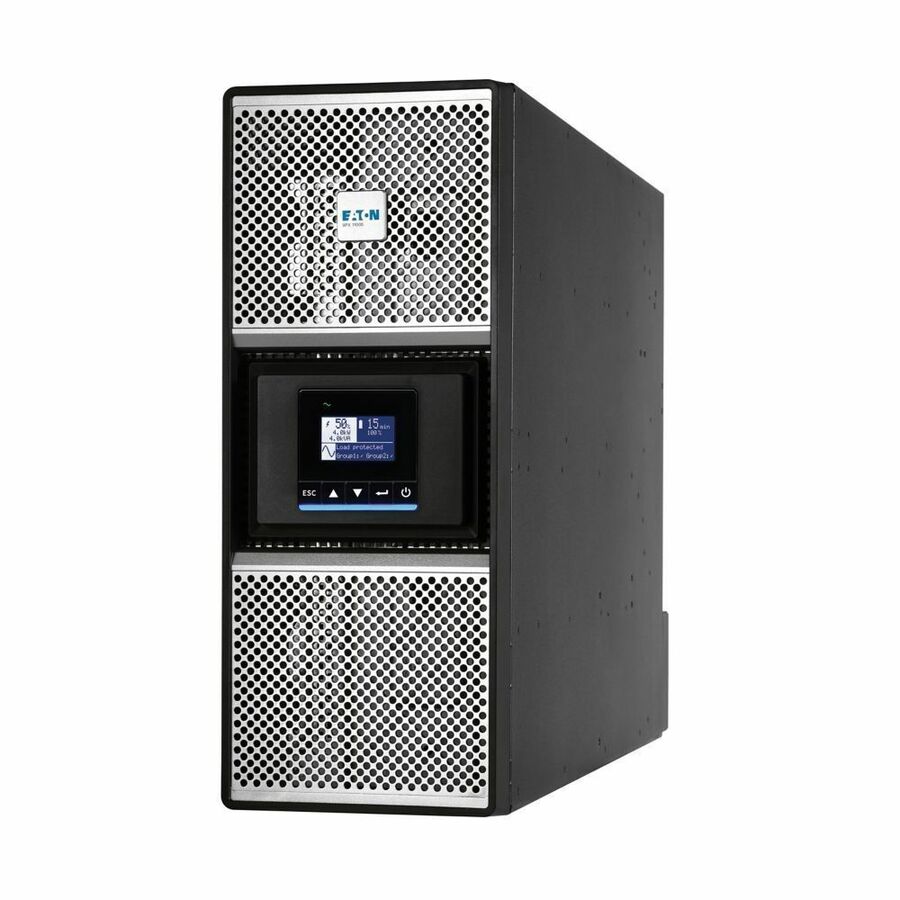 Eaton 9PX G2 11000VA 11000W 208V Online Double-Conversion UPS - Hardwired Input, 4 L6-30R/Hardwired Output, Maintenance Bypass, Cybersecure Network Card, Extended Run, 4U Rack/Tower