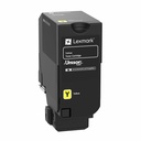 Lexmark Original Standard Yield Laser Toner Cartridge - Return Program - Yellow Pack