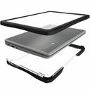 Rugged Hard Shell Air Style Case for Asus Chromebook CR1104 / CZ1104 / BR1104 / BZ1204