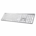 Adesso EasyTouch 730UW USB-C Multi OS Scissor Switch Keyboard With CoPilot AI Hotkey And USB-C, USB-A, 3.5mm Aux Ports