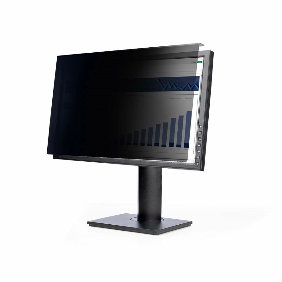 StarTech 24-inch 16:9 Computer Monitor Privacy Screen, Hanging Acrylic Filter, Monitor Protector/Shield, +/- 30 Deg., Glossy, TAA