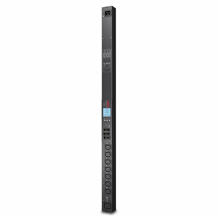 APC NetShelter Switched Rack PDU, 0U, 20A/208V, 16A/230V, 7 C13 and 1 C19 outlets