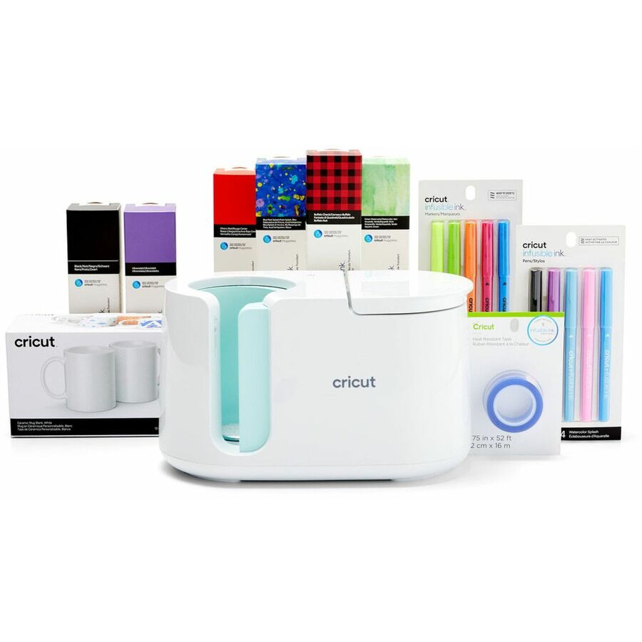 cricut Mug Press + Everything Materials Bundle