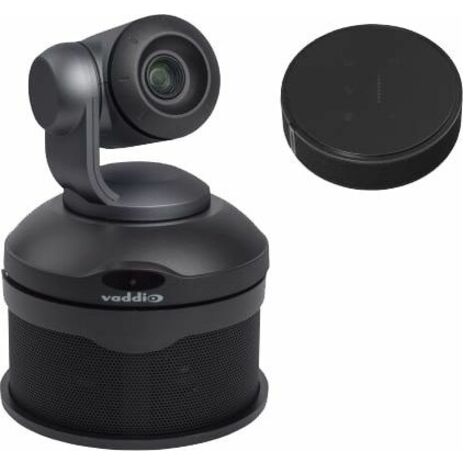 Vaddio ConferenceSHOT AV HD Video Conferencing System - Includes PTZ Camera, AV Speaker, and TableMIC Microphone - Black