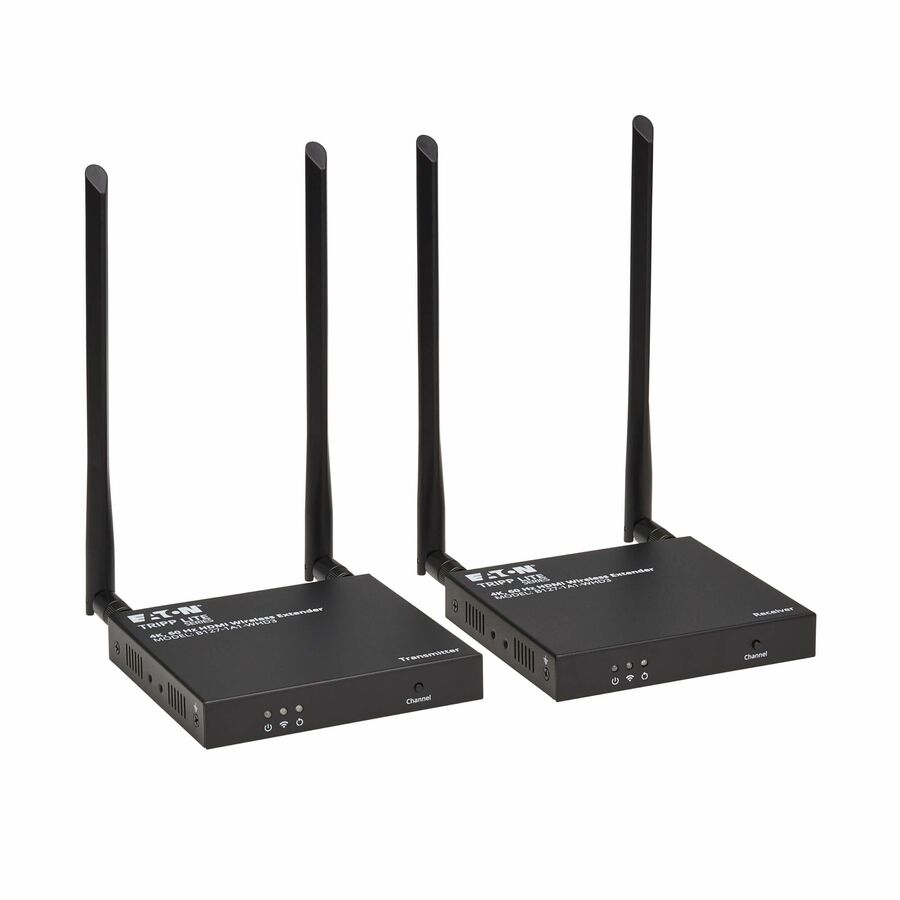 Eaton Tripp Lite Series HDMI over Wireless Extender Kit w IR, 4K 60 Hz, Wireless HDMI, Switchable Channel, Up to 164 ft. (50 m)