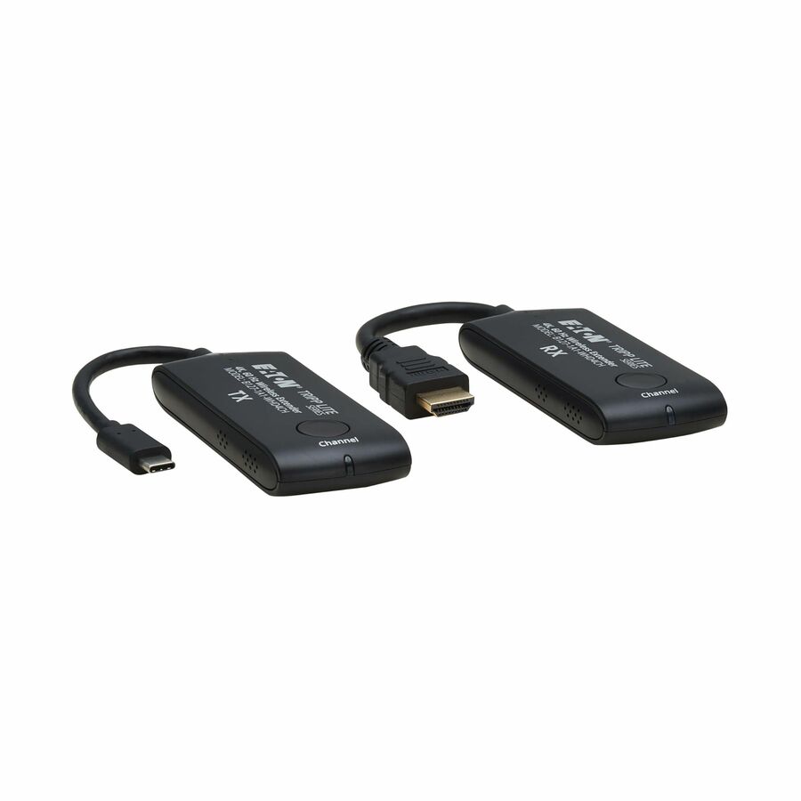 Eaton Tripp Lite Series USB-C to HDMI over Wireless Extender Kit, 4K 60 Hz, Wireless USB-C to HDMI, Switchable Channel, Up to 65 ft. (20 m)