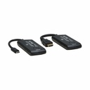 Eaton Tripp Lite Series USB-C to HDMI over Wireless Extender Kit, 4K 60 Hz, Wireless USB-C to HDMI, Switchable Channel, Up to 65 ft. (20 m)