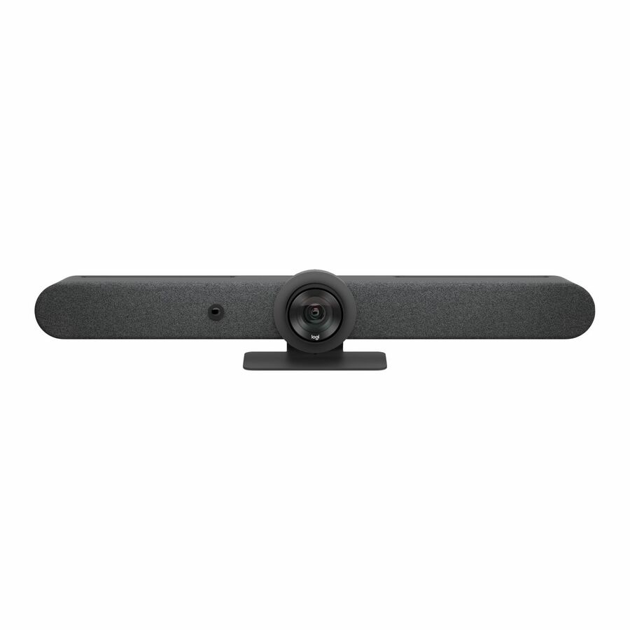 Logitech Rally Bar All-In-One Video Bar for Medium and Large Rooms, Graphite