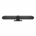 Logitech Rally Bar All-In-One Video Bar for Medium and Large Rooms, Graphite