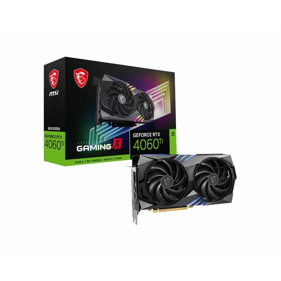 MSI NVIDIA GeForce RTX 4060 Ti Graphic Card - 8 GB GDDR6