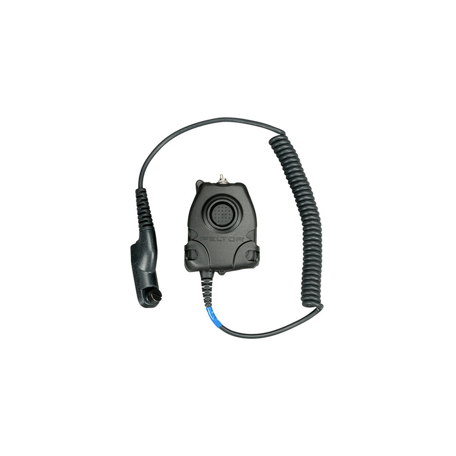Peltor Push-To-Talk (PTT) Adapter, Motorola Turbo, NATO Wiring, FL5063-02 1 EA/Case