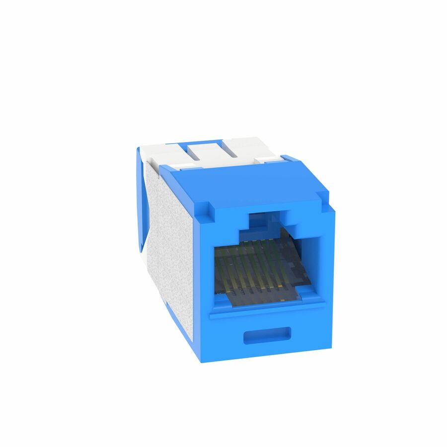 Panduit Mini-Com UTP RJ45 Cat 6A TG Jack Module Corrosion Resistant, Blue