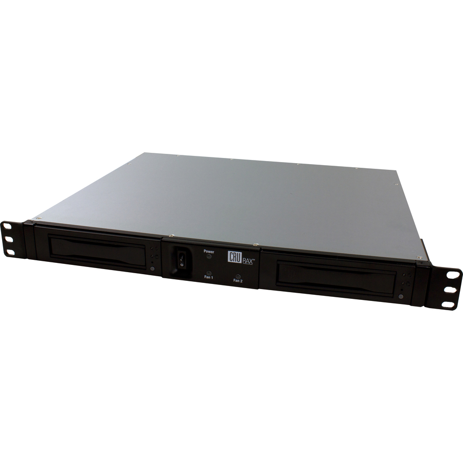 CRU RAX RAX215DC-XJ Drive Enclosure - Mini-SAS Host Interface - 1U Rack-mountable - Black
