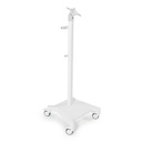 Capsa Healthcare - S-Series Cart (T2650) - Roll Stand - Fixed Height - No Arm - VESA Mount