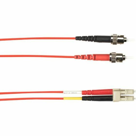 Black Box Colored Fiber OM4 50/125 Multimode Fiber Optic Patch Cable - LSZH