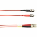 Black Box Colored Fiber OM4 50/125 Multimode Fiber Optic Patch Cable - LSZH