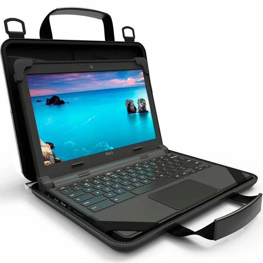 13-14" Always-on EVA Chromebook Case w/ Shoulder Strap