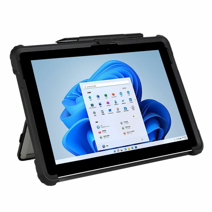 InfoCase Snap On Rugged Carrying Case Microsoft Surface Go, Surface Go 2, Surface Go 3, Surface Go 4 Tablet