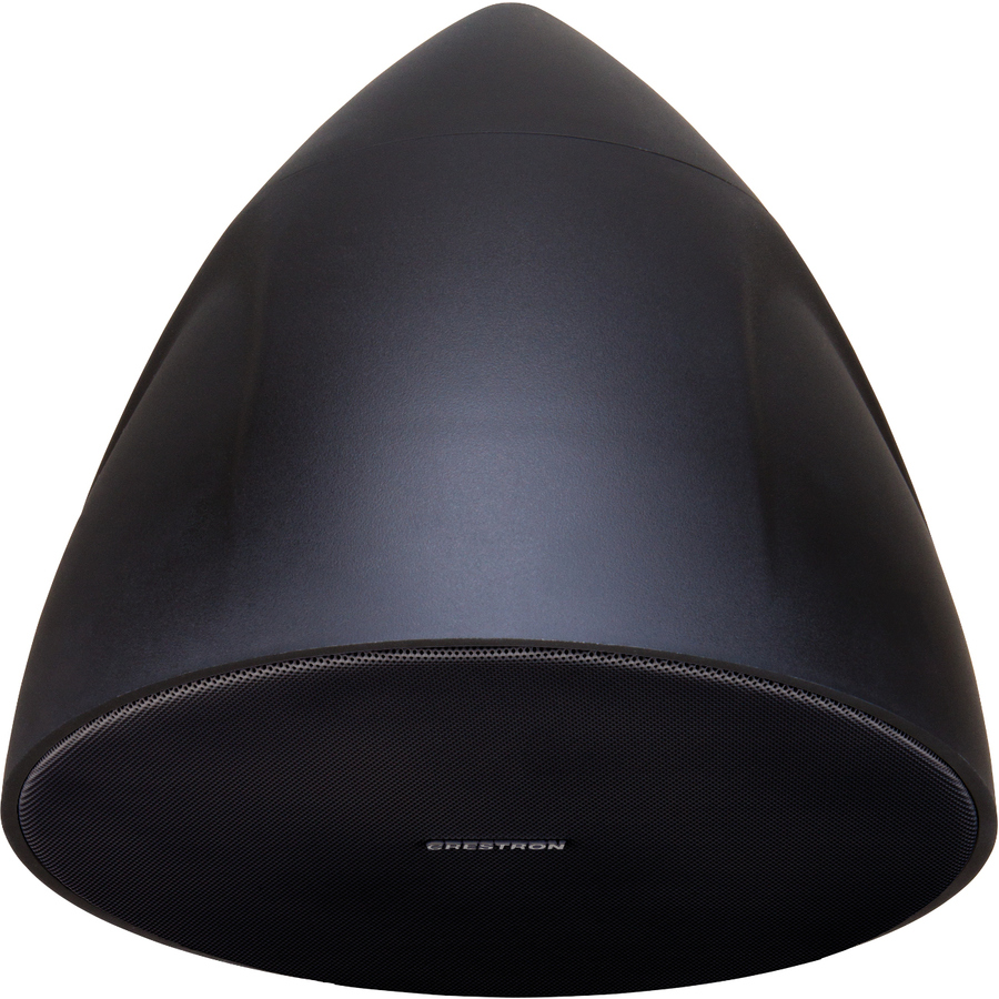 Crestron Saros PD6T-B-T-EACH 2-way Outdoor Ceiling Mountable, Pendant Mount Speaker - 125 W RMS - Black Textured - TAA Compliant