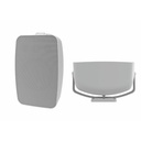 Crestron Saros SMT6T-AW-W-T-EACH 2-way Indoor/Outdoor Surface Mount Speaker - 110 W RMS - White Textured