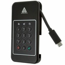 Apricorn Aegis NVX 1 TB Portable Rugged Solid State Drive - External - TAA Compliant