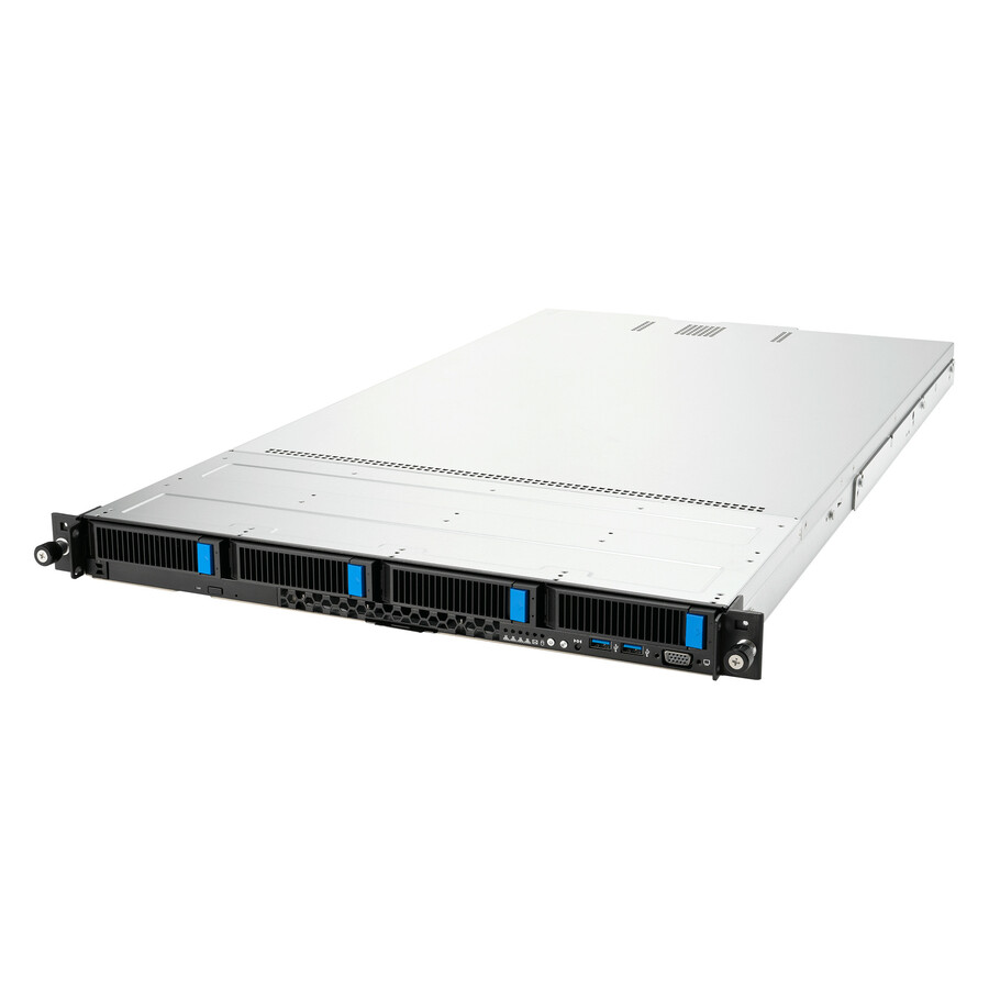 Asus Barebone System - 1U Rack-mountable - Socket SP5 LGA-6096 - 2 x Processor Support - AMD